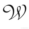 uppercase-calligraphy-alphabet-w